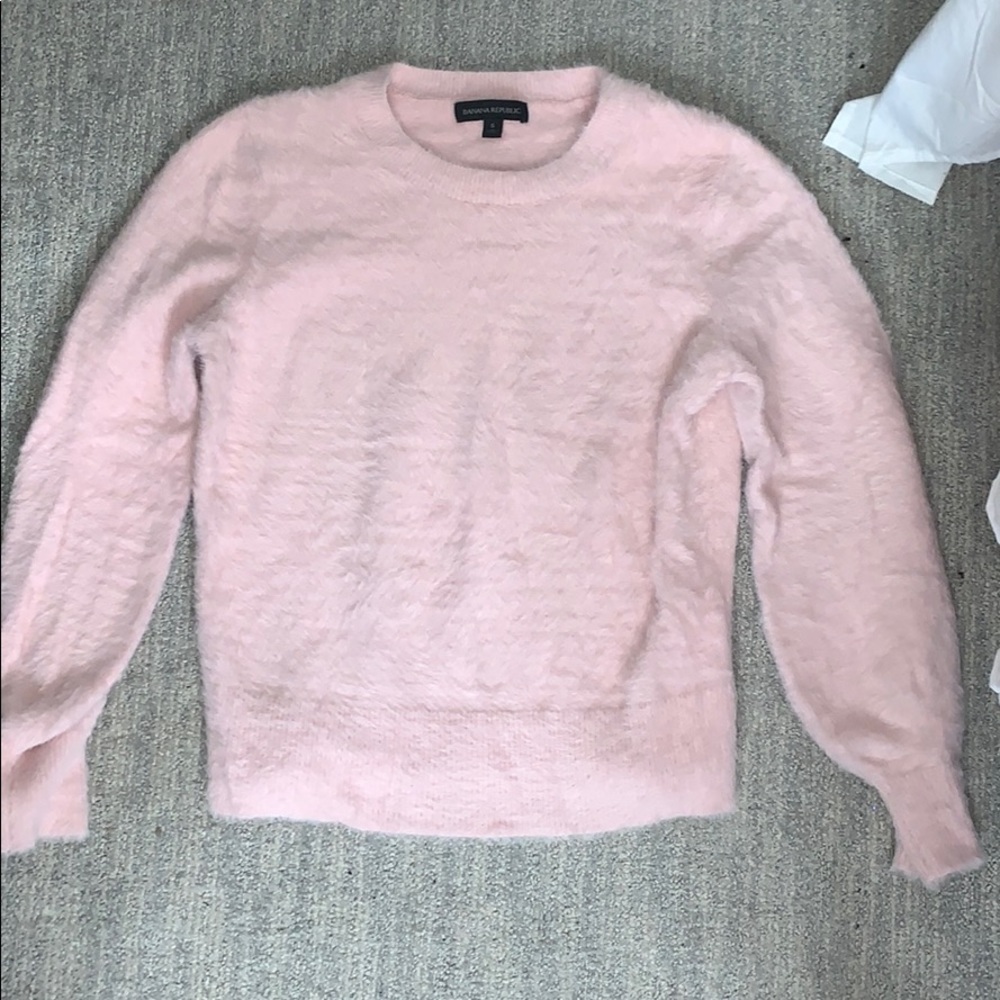 Banana Republic pink sweater